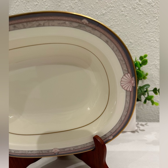 Noritake Stanford Court Oval Vegetable Serving Bowl 9748 Fine Bone China Japan - Picture 2 of 5